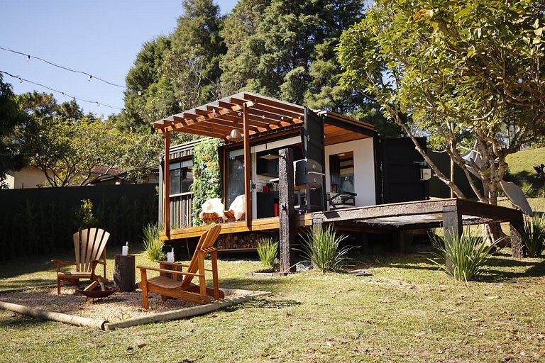 Home 1 | Tiny House com vista e fogueira p casais