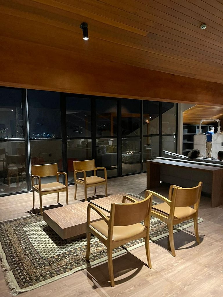 Home 9 |Loft Hotel 1km da Av. principal C.Jordão
