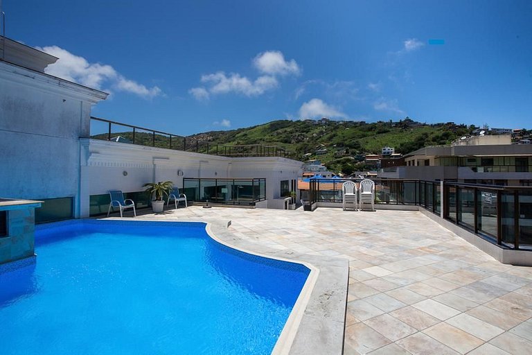 Home 6| Loft com piscina e vista para Prainha Arraial do Cab