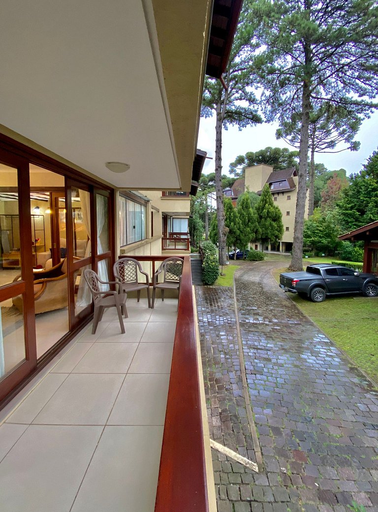 Home 1 | Ap com lareira em Gramado RS