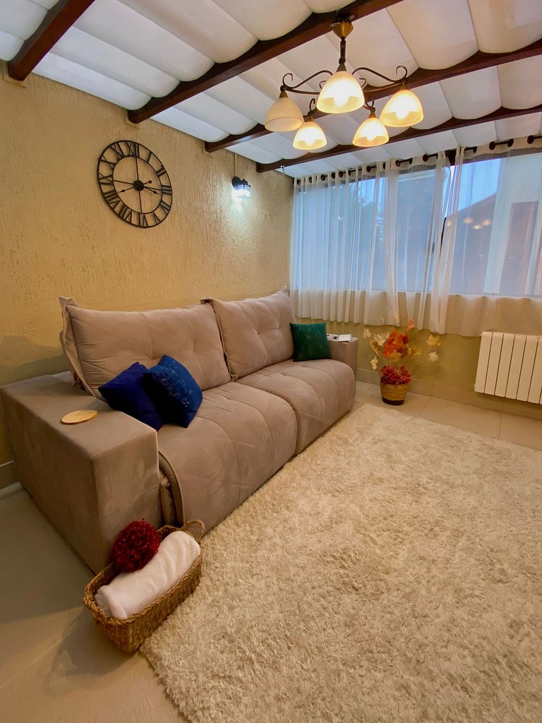 Home 1 | Ap com lareira em Gramado RS
