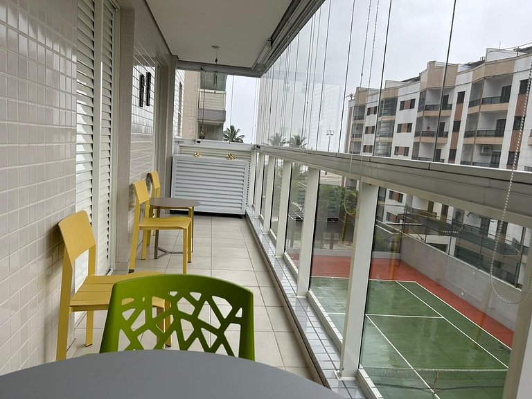 Home 10| Ap com varanda gourmet em Bertioga