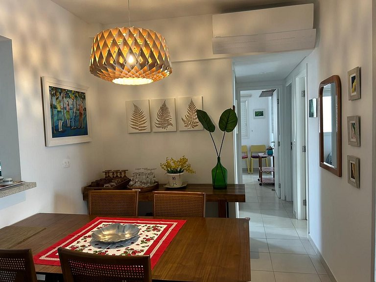 Home 10| Ap com varanda gourmet em Bertioga