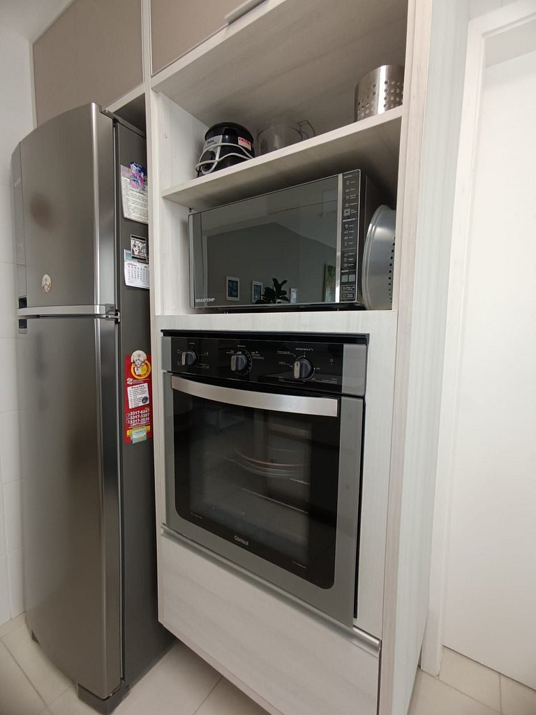 Home 10| Ap com varanda gourmet em Bertioga