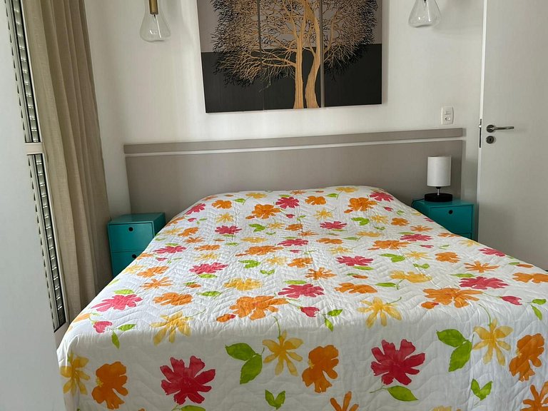 Home 10| Ap com varanda gourmet em Bertioga