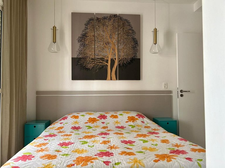 Home 10| Ap com varanda gourmet em Bertioga