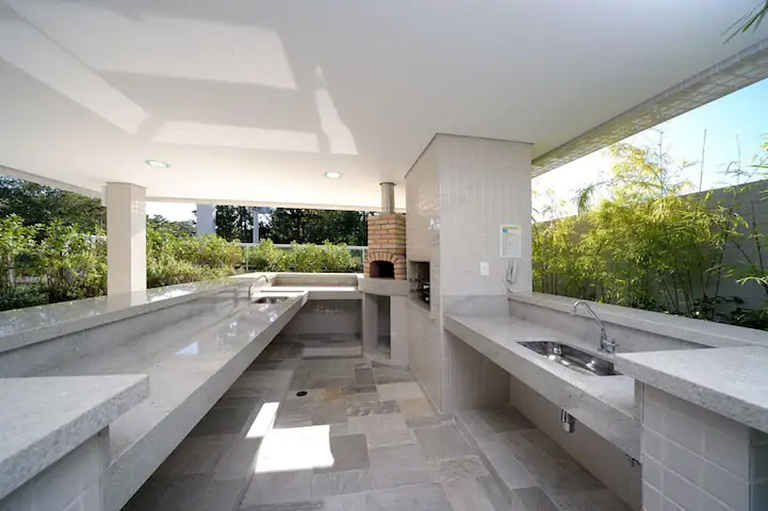 Home 10| Ap com varanda gourmet em Bertioga