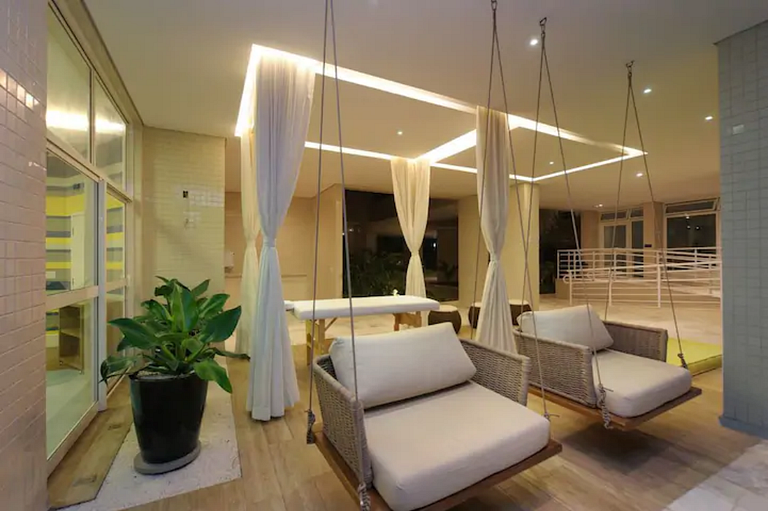 Home 10| Ap com varanda gourmet em Bertioga