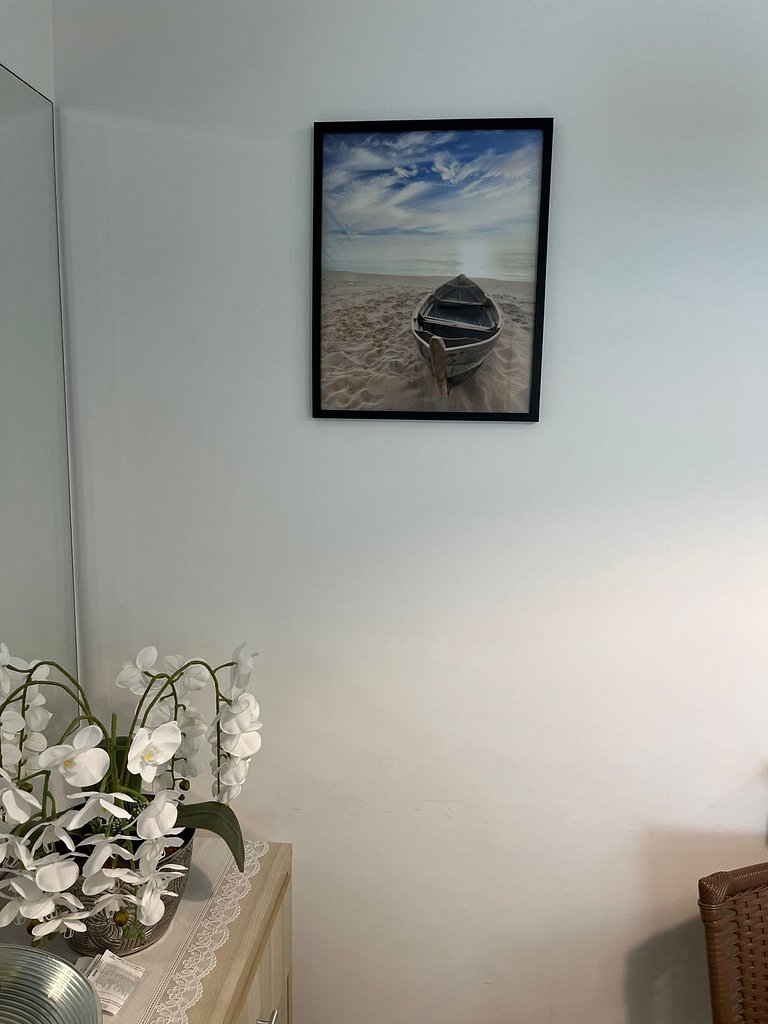 Home 12| Ap piscina aquecida pé na areia Bertioga