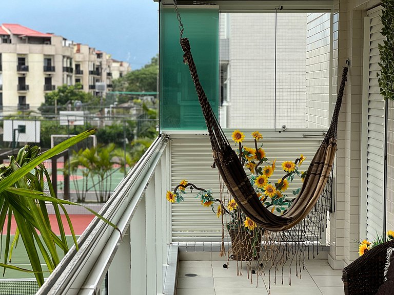 Home 43| Apto em cond Pé na Areia em Bertioga