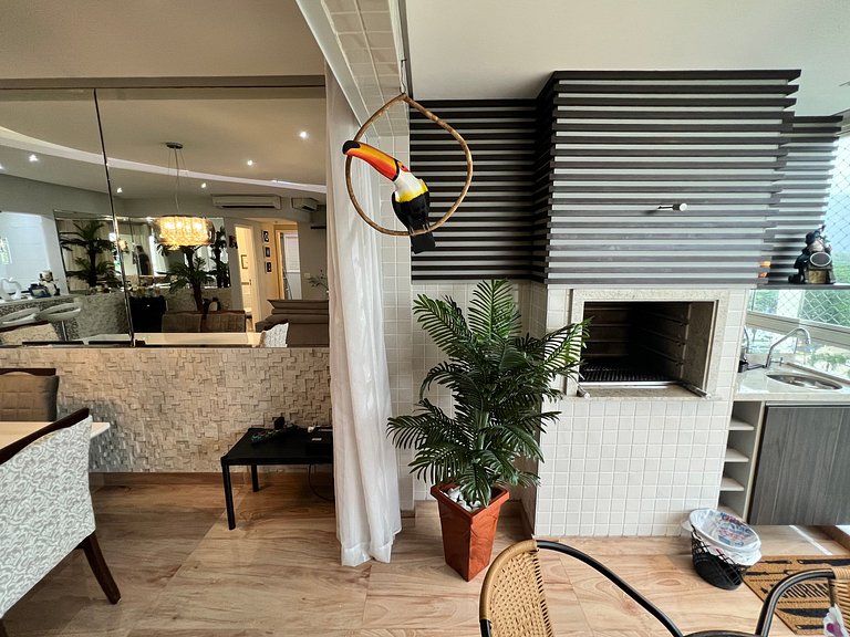 Home 42 | Ap em cond pé na areia em Bertioga
