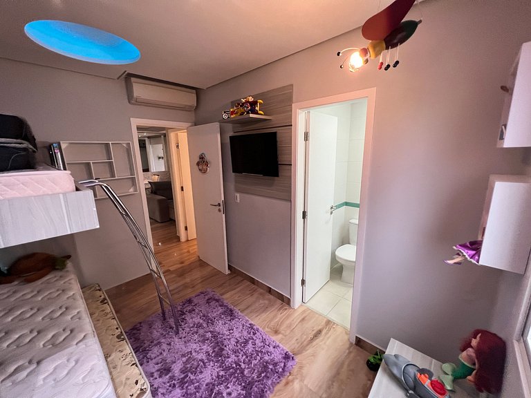 Home 42 | Ap em cond pé na areia em Bertioga