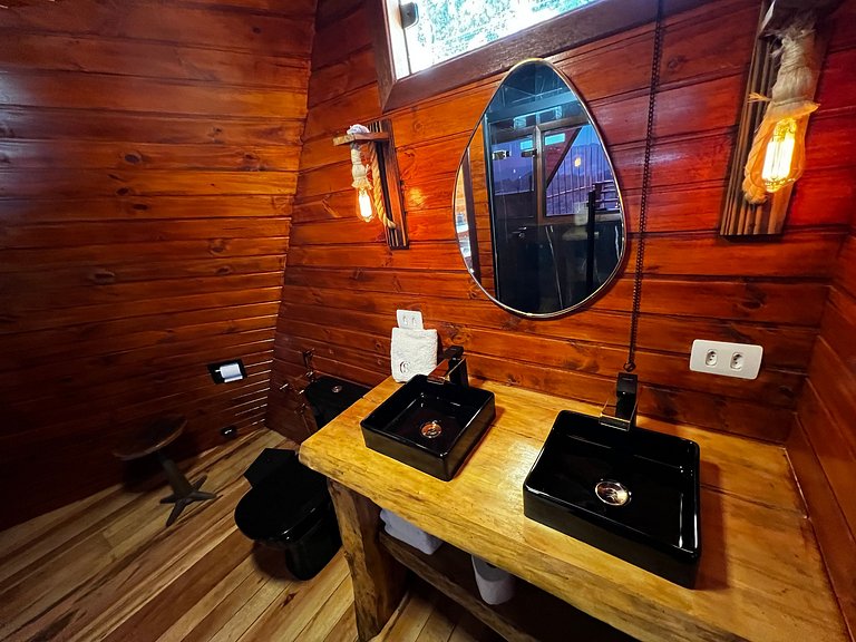 Cabana com jacuzzi em Campos do Jordão HS35