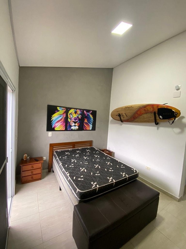 Casa para 8 pessoas com piscina e A/C H174ber