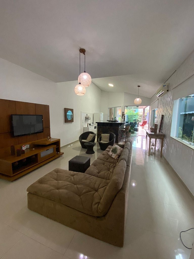 Casa para 8 pessoas com piscina e A/C H174ber