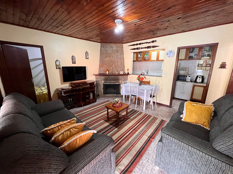 Casa com lareira em Campos Home 21
