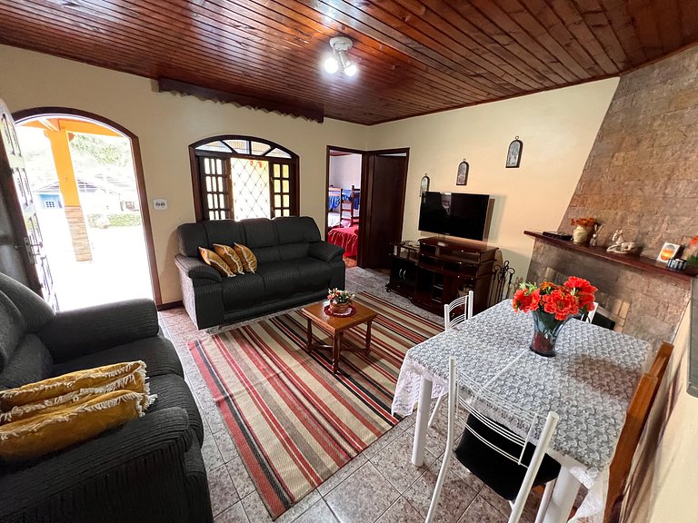 Casa com lareira em Campos Home 21