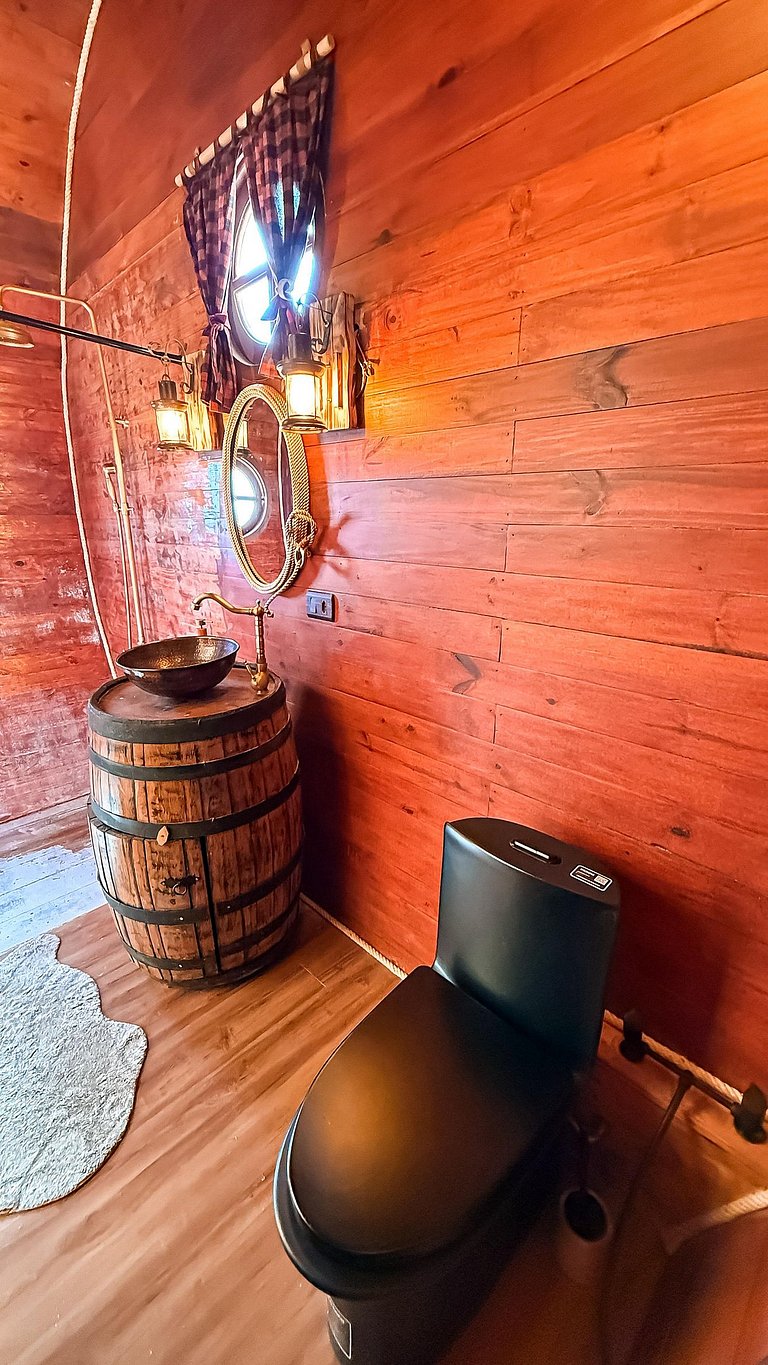 Wagon Cella: faroeste com Spa em Campos