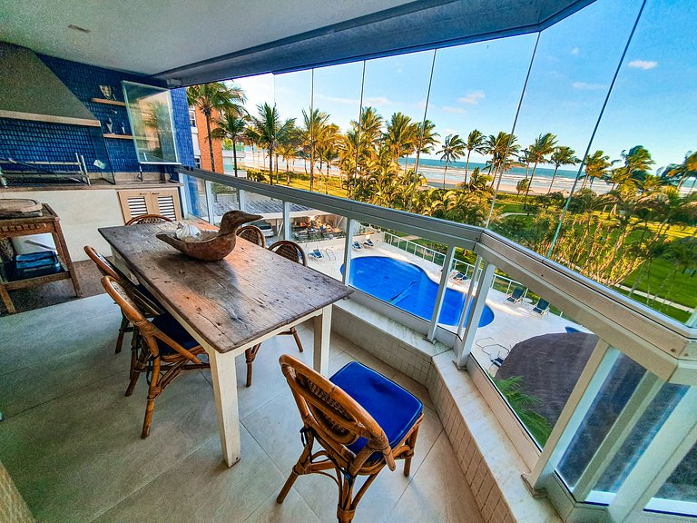 Home 211 Apto praia Riviera frente mar Módulo 3