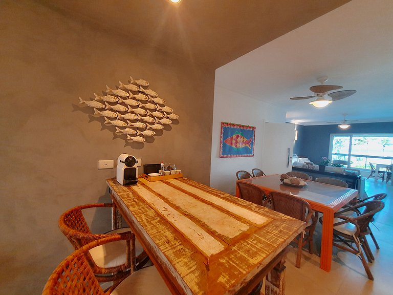 Home 211 Apto praia Riviera frente mar Módulo 3