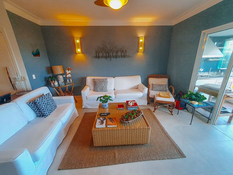 Home 211 Apto praia Riviera frente mar Módulo 3