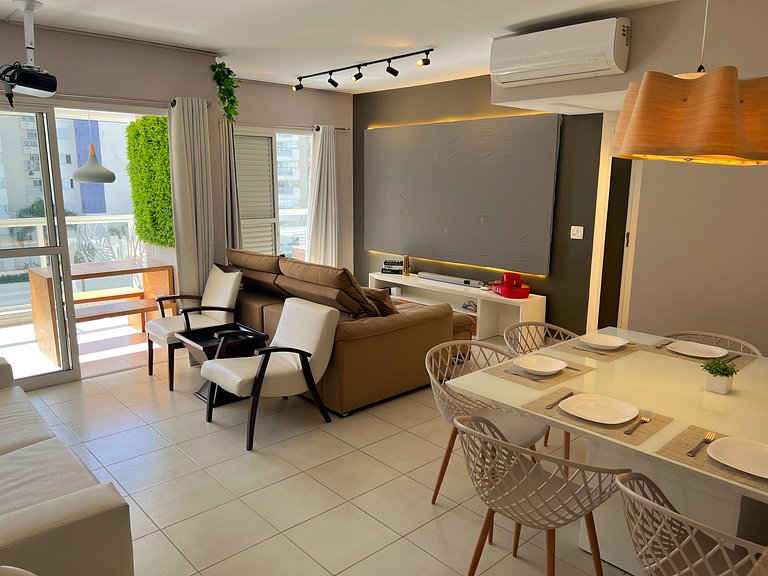 Apartamento de Frente para o Mar em Bertioga