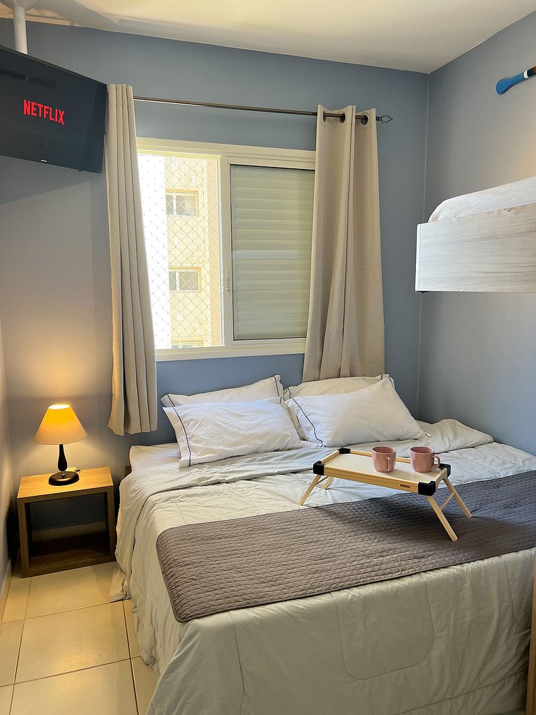 Apartamento de Frente para o Mar em Bertioga