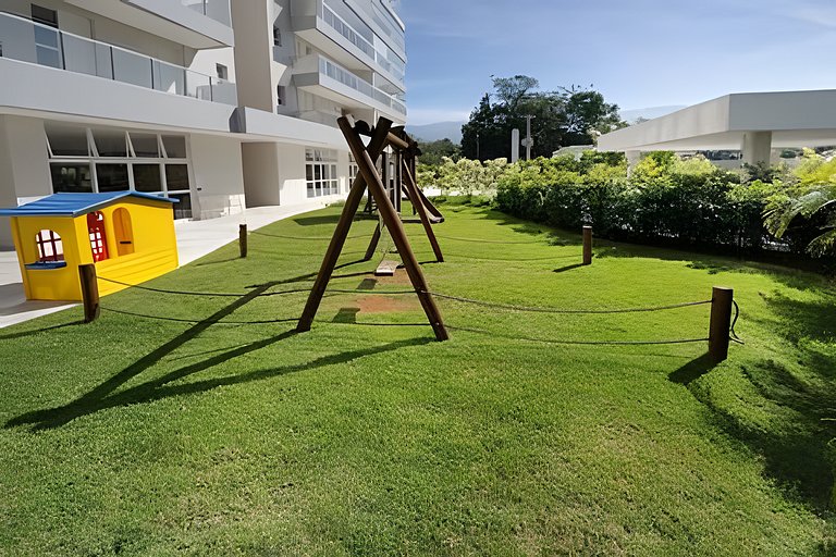 Ap c área gourmet  vista p mar em Bertioga HM36