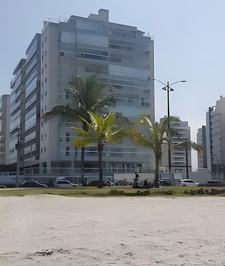 Ap c área gourmet  vista p mar em Bertioga HM36