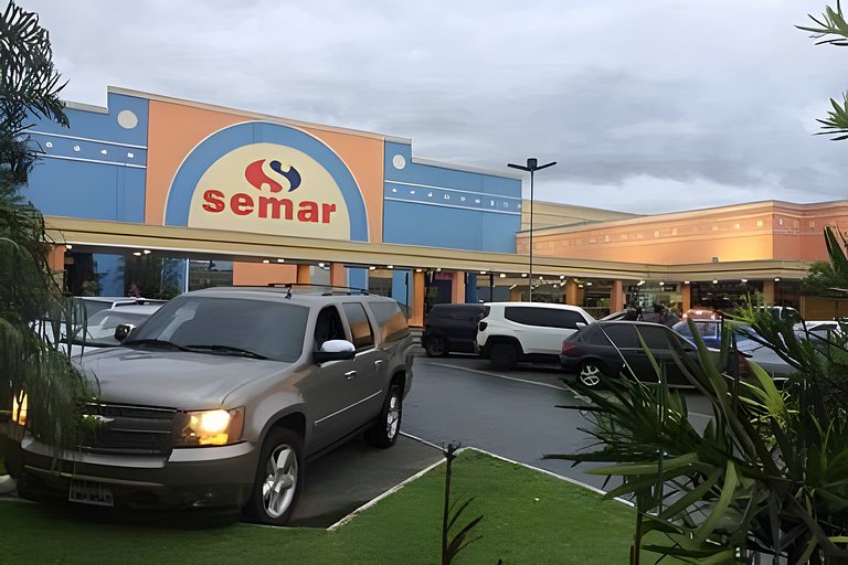 Ap c área gourmet  vista p mar em Bertioga HM36