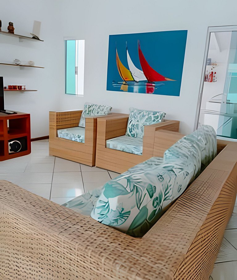 Casa em condomínio com piscina em Bertioga HM178