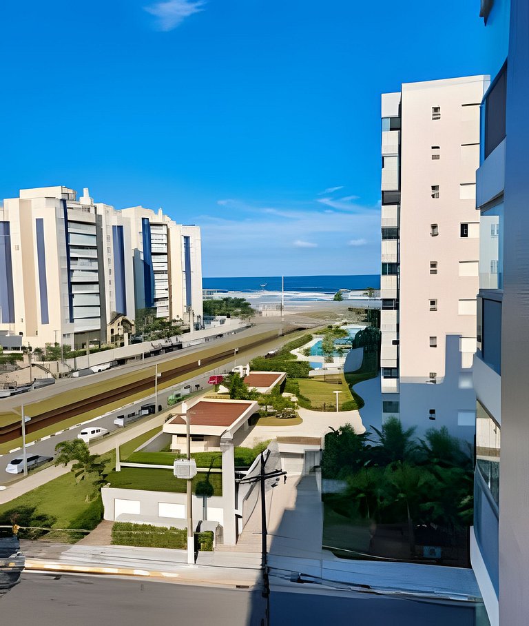 Ap c/ Ar e Vista Mar em Cond. Bertioga H55