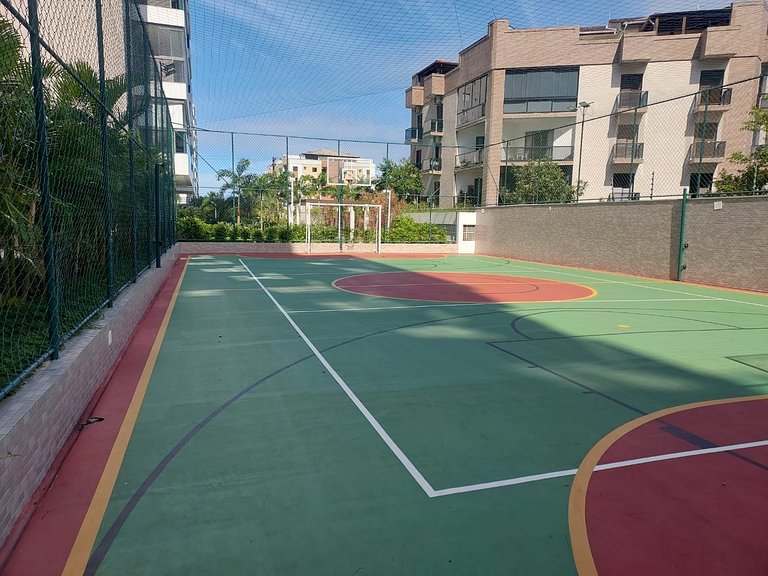 Ap c/ Ar e Vista Mar em Cond. Bertioga H55