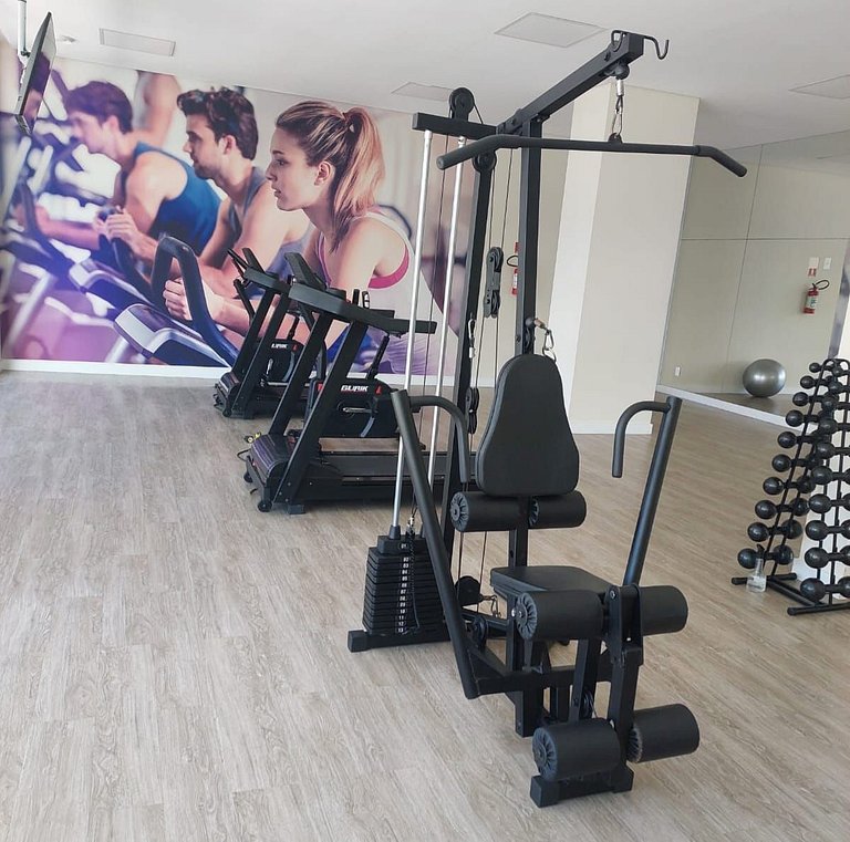 Ap c/ Ar e Vista Mar em Cond. Bertioga H55