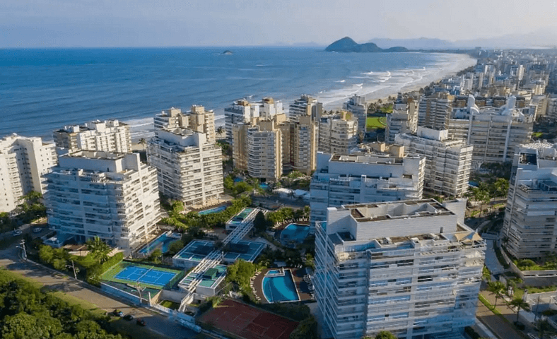 Home 3 | Ap Resort Frente Mar c/ churrasqueira